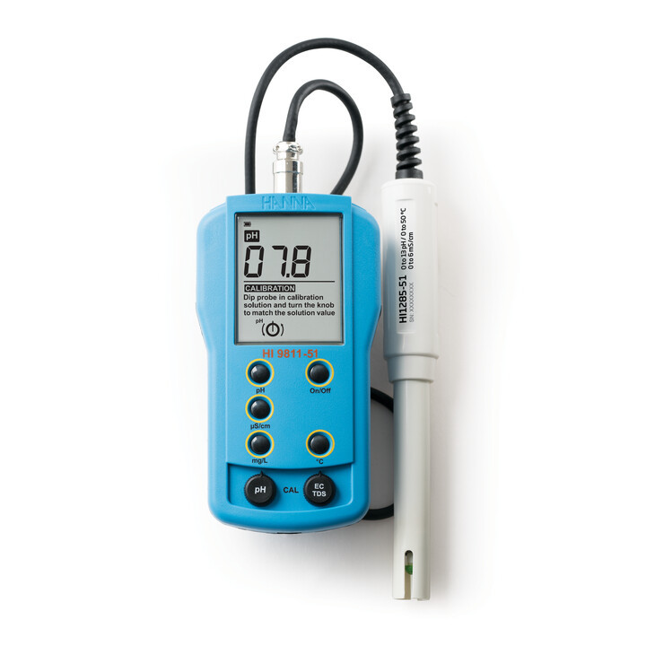 HI9810-61  pH/EC/TDS/温度便携式测定仪